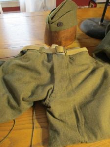 WW1 Military Uniform Trousers and Hat