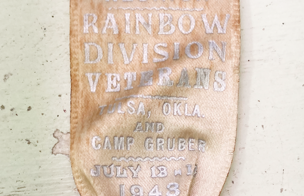 42nd Rainbow Division- 25th Silver Anniversary Badge