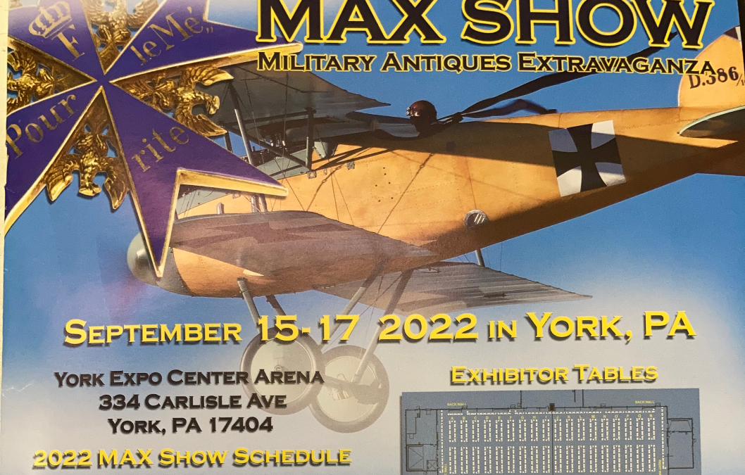 2022 MAX Show Calendar
