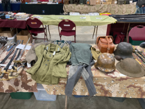 Military Collection table