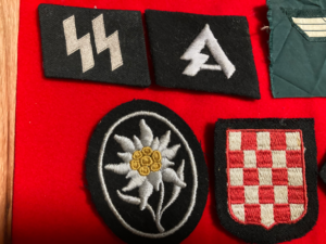 ww2 military patches details