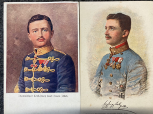 Colored Postcard Collection of Austrian Generals