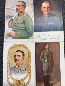 Colored Postcard Collection of Austrian Generals 4